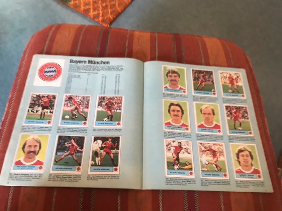 Panini Fußball Bundesliga 79 Album Komplett in Langenfeld