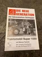 Prospekt Schlüter Traktomobil Super 1050 Bayern - Bad Neustadt a.d. Saale Vorschau