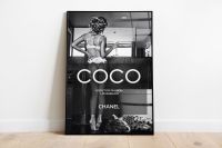 Poster Wandbild Bild Kunstdruck Coco Chanel - Fashion CHANEL Nordrhein-Westfalen - Wegberg Vorschau