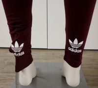 Adidas Performance Leggings Sport Logo hinten bordeaux rot 36 S Rheinland-Pfalz - Üxheim Vorschau