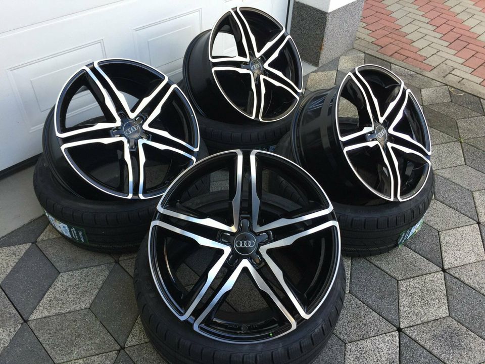 18 Zoll RS Felgen 5x112 Audi A4 A5 A6 A7 B8 4G VW Golf NEU WH11* in Dillingen (Donau)