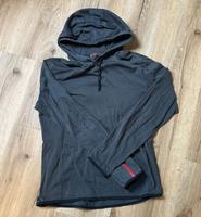 Prada dünner Hoodie Pullover Sweater grau schwarz M / L Jogging Hamburg - Hamburg-Nord Vorschau