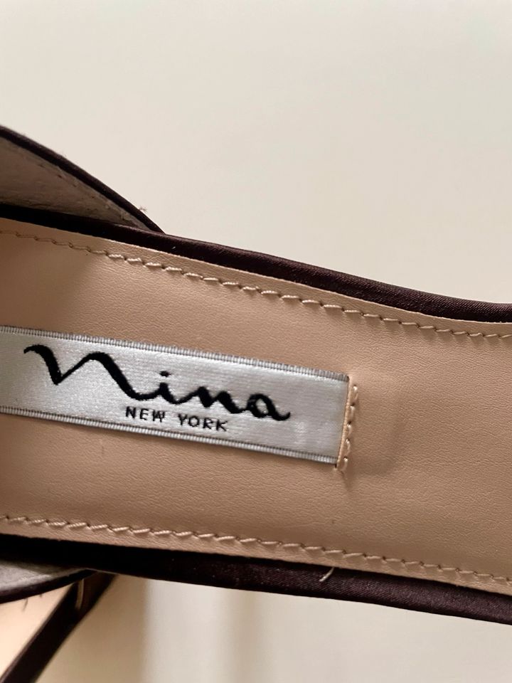 Nina New York High Heels, braun, neu, Gr.39,5 in Goldbach