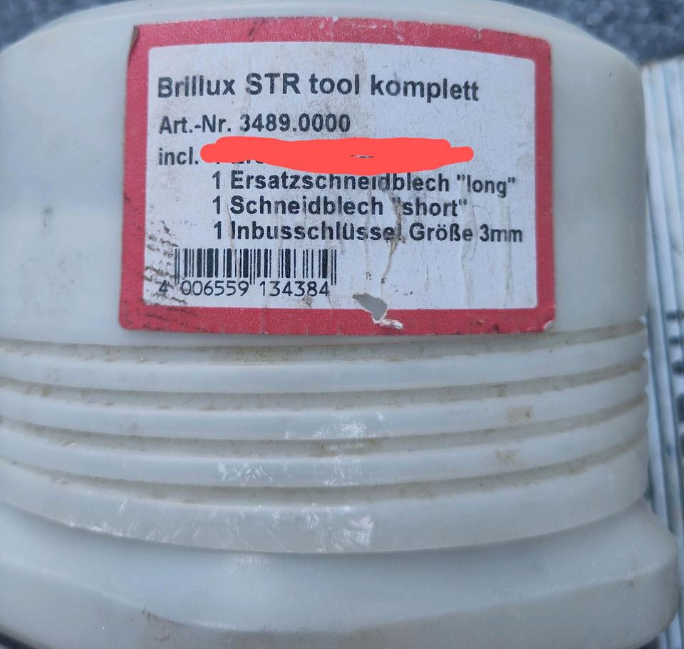 Brillux STR Tool Versenkwerkzeug WDVS Verschraubung in Reichertshofen