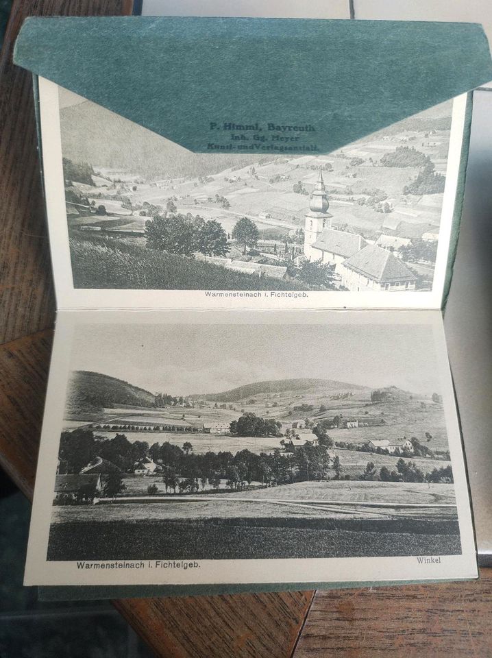 Antik. 10 Postkarten. P. Himmel. Warmensteinach im Fichtelgebirge in Großenhain