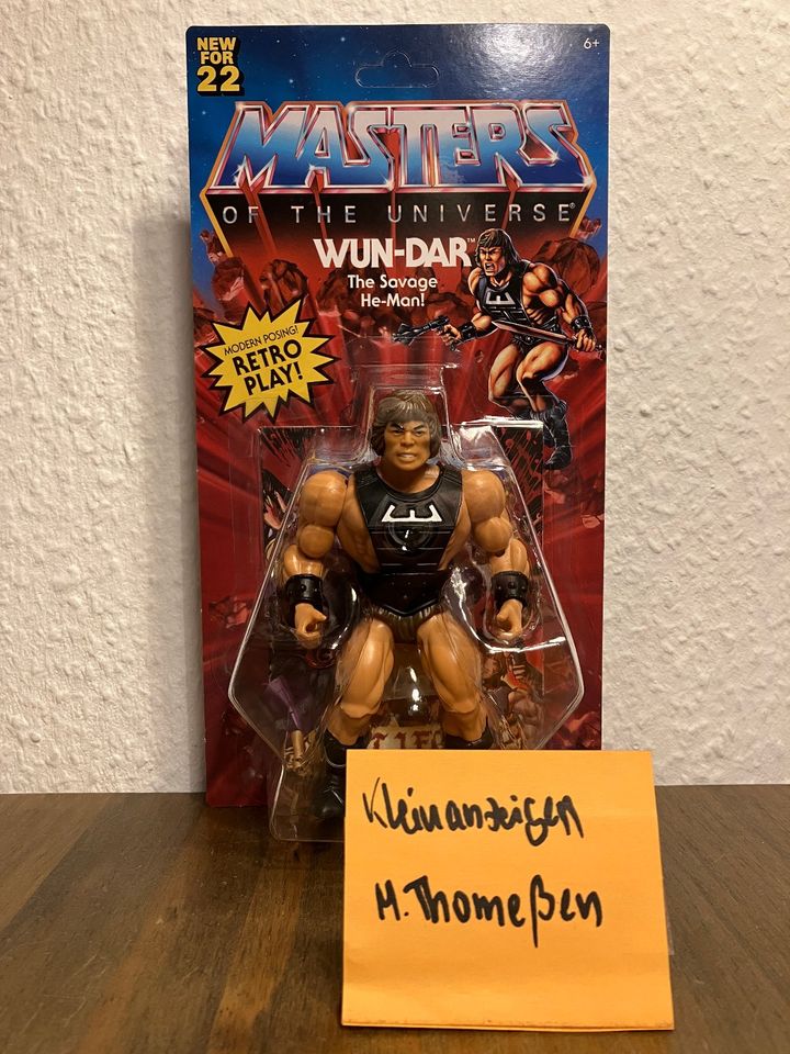 Wun-Dar Mattel Creation Exclusive - Origins - MotU - Mattel in Hamburg