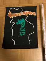 Marilyn Manson 30x37cm großer Aufnäher Patch Frankfurt am Main - Dornbusch Vorschau