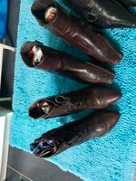 Stiefelette Halb Hosenstiefel Schnürstiefel REIßVERS RARITÄT Niedersachsen - Bad Münder am Deister Vorschau