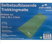 Camping Explorer Isomatte Trekkingmatte Festival Zelten Matte NEU Schleswig-Holstein - Büdelsdorf Vorschau