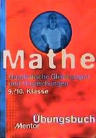 Quadratische Gleichungen und Ungleichungen, Mathe 9./10. Klasse Bayern - Erlangen Vorschau