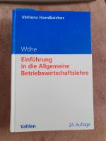 Buch Einführung in die allgemeine Betriebswirtschaftslehre, Wöhe Bayern - Kist Vorschau