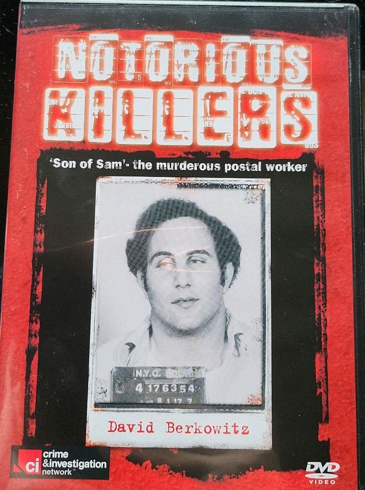 Notorious Killers- David Berkowitz- Serienmörder- DVD- Englisch in Höhr-Grenzhausen