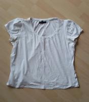 WIE NEU* weißes T-Shirt Shirt Top weiß Stretch Damen L XL 42 44 Bayern - Bad Kissingen Vorschau
