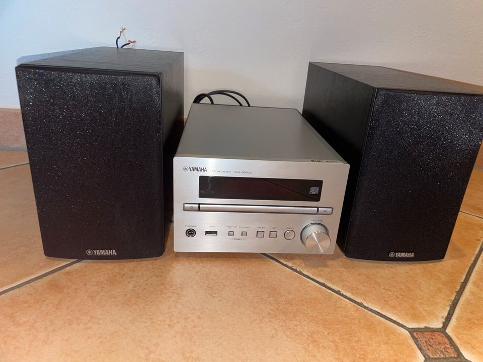 Kompaktstereoanlage Yamaha CRX-B370D mit Restgarantie bis 07/2025 in Versmold