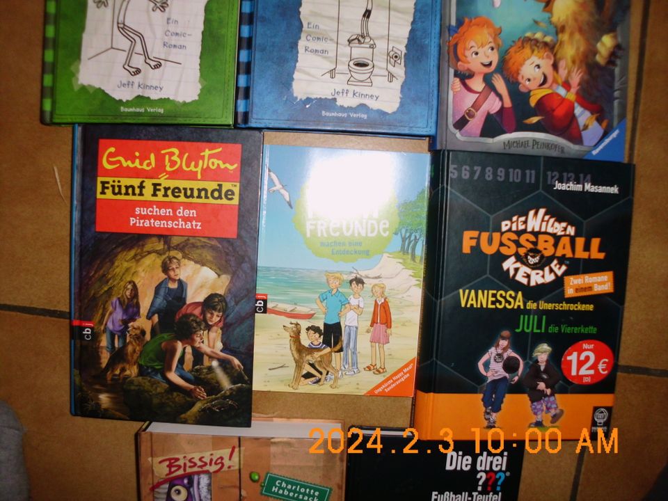 Bücher Gregs Fünf Freunde 3 ??? wilden Fußball Kerle in Unterhaching