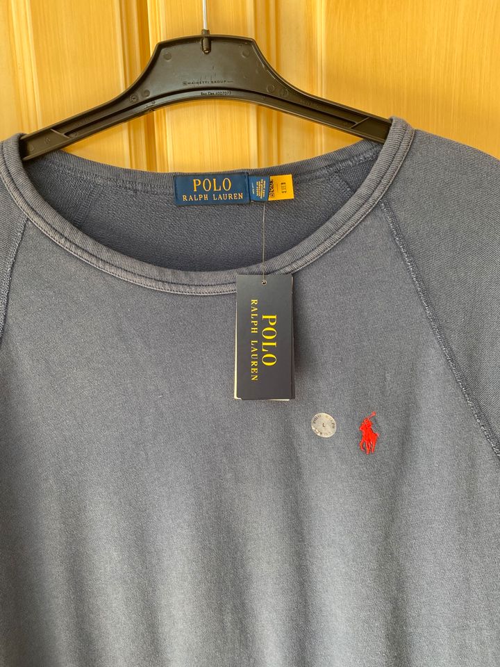Polo Ralph Lauren Herren Sweatshirt Größe L NEU blau mit Etikett in Gelsenkirchen