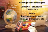 Übersetzungen in DEUTSCH – ITALIENISCH – ENGLISCH! Günstig! Berlin - Mitte Vorschau