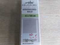 Kronborg Klemmfix Klemm Rollo/Vorhang/Gardine grau 45x160cm, NEU! Bayern - Würzburg Vorschau