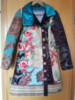 Desigual Damen Mantel Jacke XS XXS Größe 34 Patchwork bunt Blumen Thüringen - Erfurt Vorschau