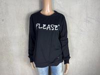 Please Italy Sweatshirt schwarz Basic neu XS 36 30 Bayern - Erlabrunn Vorschau