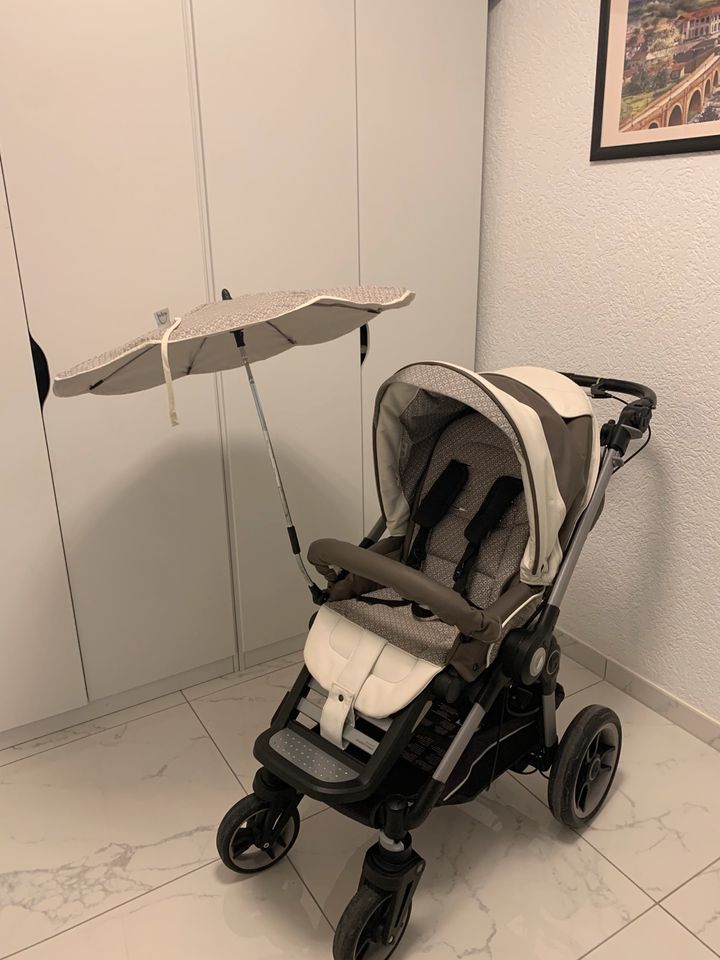 Kinderwagen Teutonia BeYou V3 mit Handbremse in Schöllkrippen