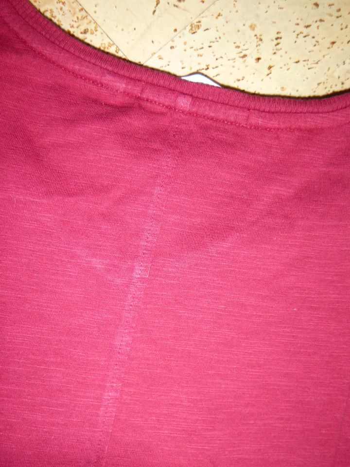 CECIL   trendiges Shirt  BORDEAUX-ROT  m SCHMUCKSTEINEN Gr.L NEU in Adendorf
