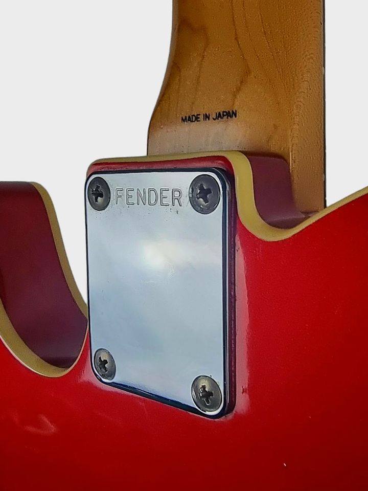 1986 Fender Telecaster Custom TLC-62B Candy Apple Red Japan MIJ in Linsengericht
