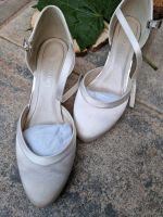 Brautschuhe, Hochzeitsschuhe, ivory, Rainbow "Letty " Sachsen - Ebersbach bei Großenhain Vorschau