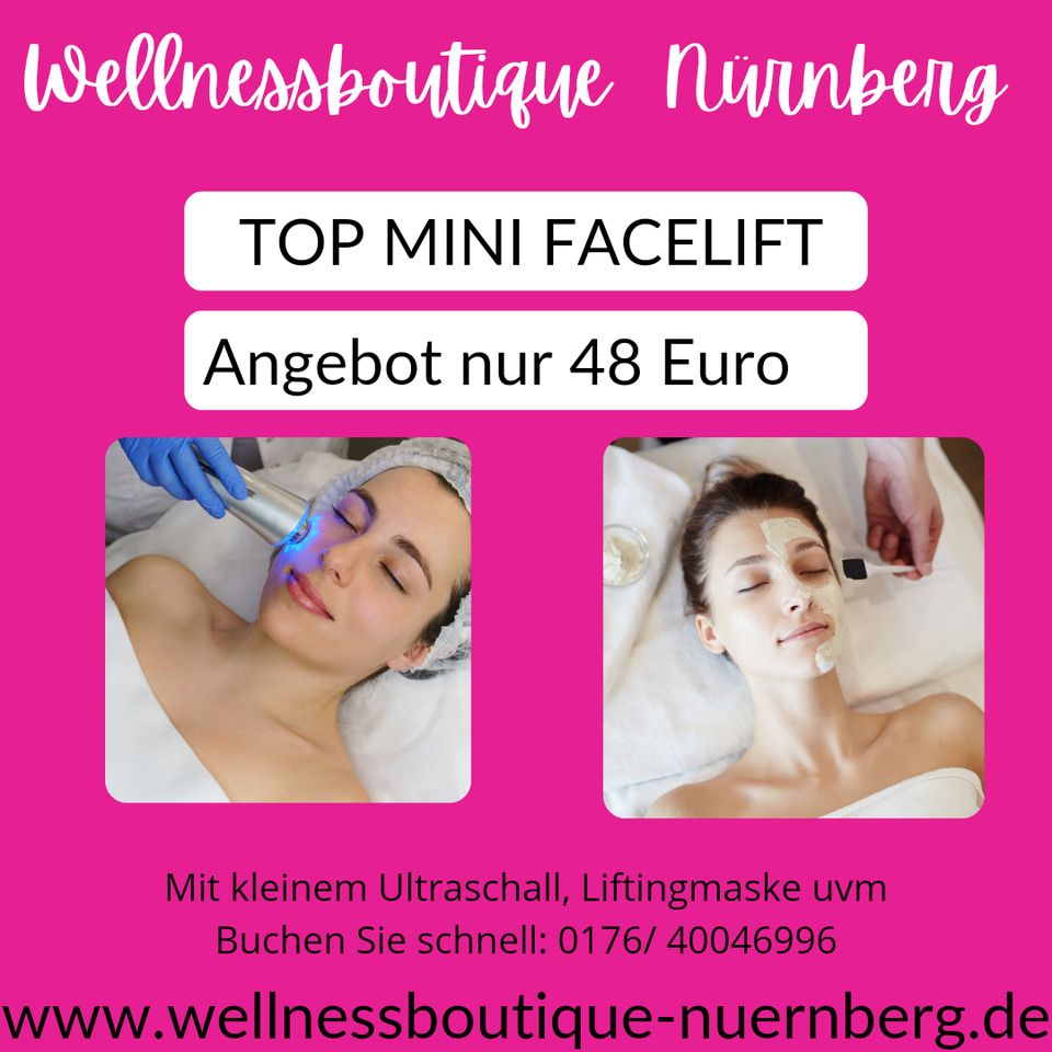 Top Mini Facelift ❤ Facelifting Behandlung in Nürnberg Nord in Nürnberg (Mittelfr)