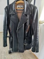 Aussergewöhnlich! Original Old English Style Biker Lederjacke AJS Nordrhein-Westfalen - Holzwickede Vorschau