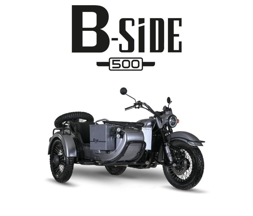 Mash B-Side 500 Motorrad-Gespann Neu (Beiwagen Seitenwagen) in Dietramszell