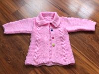 Neuwertiges Handmade gestricktes Jäckchen Größe 68/74 Strickjacke Thüringen - Eisenberg Vorschau