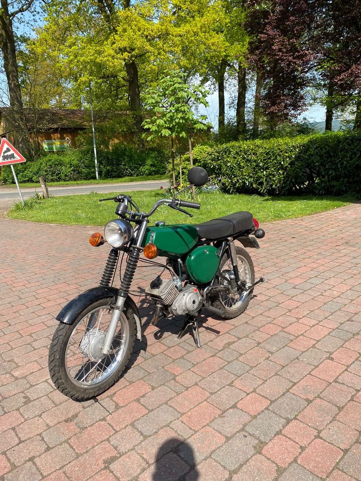 Simson S50 S51 VAPE 12V 4 Gang teilrestauriert in Sittensen