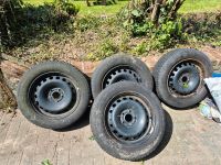 4 Winterreifen mit Felge 205/60 R16 Conti Winter Contect Nordrhein-Westfalen - Wegberg Vorschau