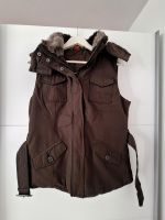 ESPRIT Weste Winter Herbst braun Gr. L (40) mit Kapuze Bayern - Velden Vorschau