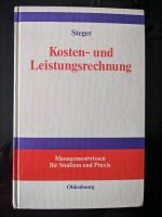 Steger Kosten und Leistungsrechnung Fachbuch Studium Management Baden-Württemberg - Auenwald Vorschau