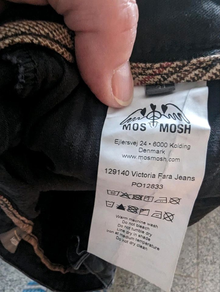 Mos Mosh Jeans schwarz Gr. 40 in Dormagen