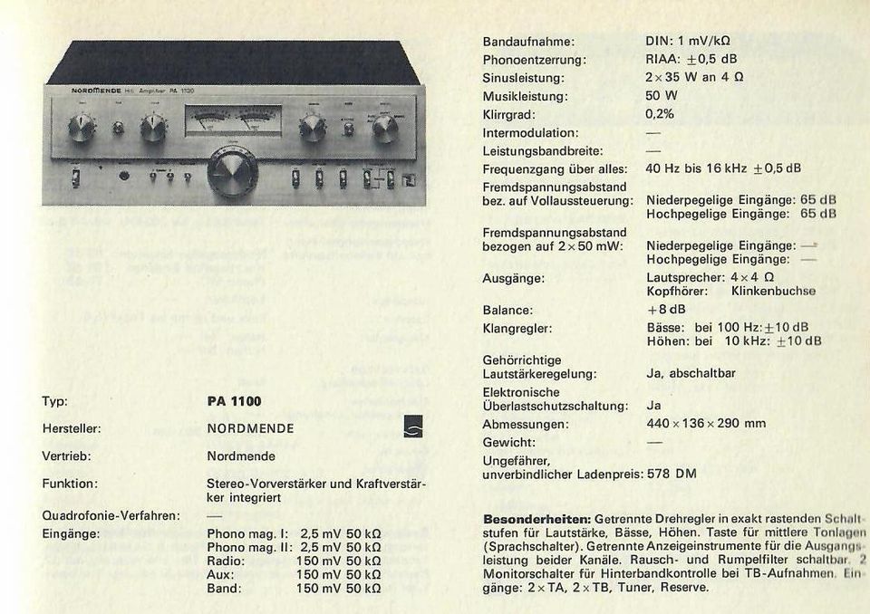 Nordmende Philharmonic-Hifi-System Rarität in Gelsenkirchen