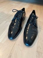 Lederschuhe | Business Derby Herrenschuhe COS Gr. 44 Schwarz Stuttgart - Stuttgart-Süd Vorschau