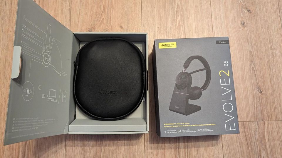 Jabra Evolve2 65 Headset Kopfhörer Bluetooth KOMPLETT SET in Berlin