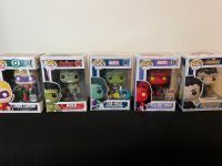 5 Funko Pops : Hulk, Green Lantern, She-Hulk, Red She-Hulk, Bruce Berlin - Charlottenburg Vorschau