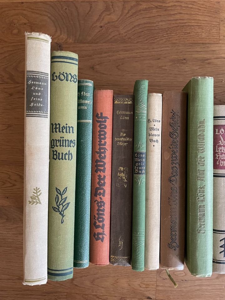 Antiquarische Bücher, Hermann Löns aus Nachlass (16 Stück) in Havixbeck
