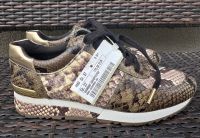 Michael Kors Sneaker Schlangenleder grün/beige Gr. 37 NEU Baden-Württemberg - Elzach Vorschau