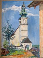 Aquarell von Kirche, Gemälde Bielefeld - Dornberg Vorschau