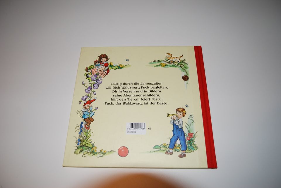 Kinderbuch,Puck der Waldzwerg, wie neu Bilder von F. Kuhn, Verse in Lübeck
