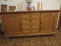 SIDEBOARD Eiche Natur Massiv Einzelstück 178x86x54cm  TOP PREIS Nordrhein-Westfalen - Recklinghausen Vorschau