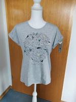 T-Shirt mit Glitzereffekt 36 Hessen - Borken Vorschau
