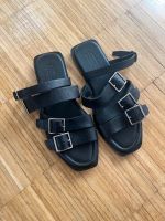 TOPSHOP Echtleder Sandalen schwarz wie NEU 37 Hessen - Lampertheim Vorschau