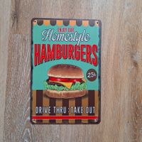 Metallschild Homestyle Hamburgers Bayern - Redwitz a d Rodach Vorschau