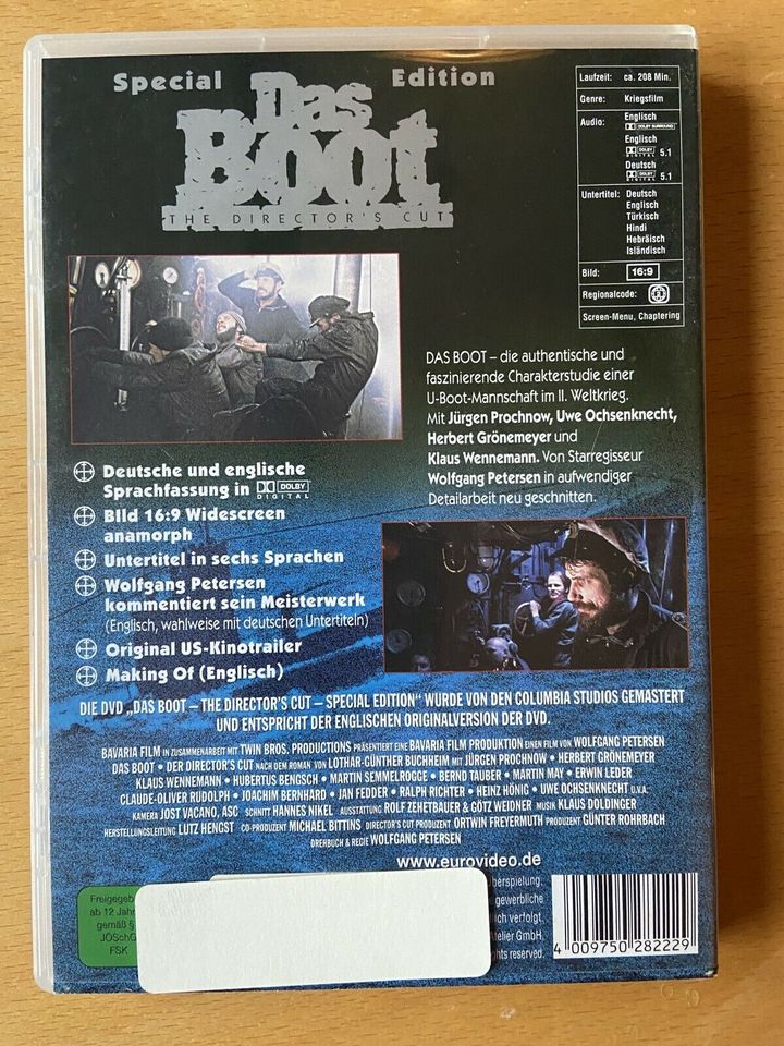 DVD das Boot, Special Edition in Beverungen